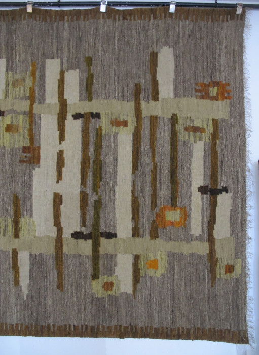 Mid-Century Polish Abstract Tapestry